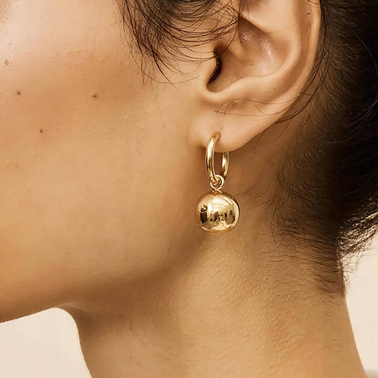 Fera- Drop Earrings Gold